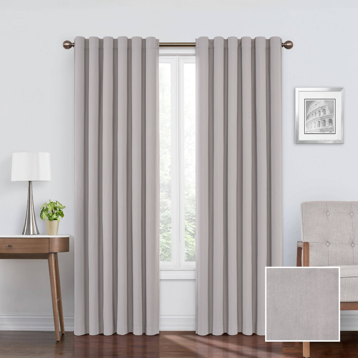 100% Blackout Window Panels S14634