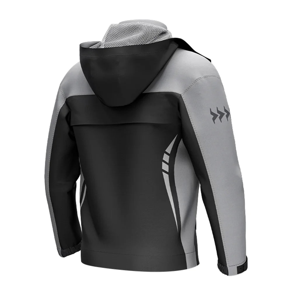 Waterproof Motorcycle Rain Suit Jacket and Pants with Storage Bag J45040