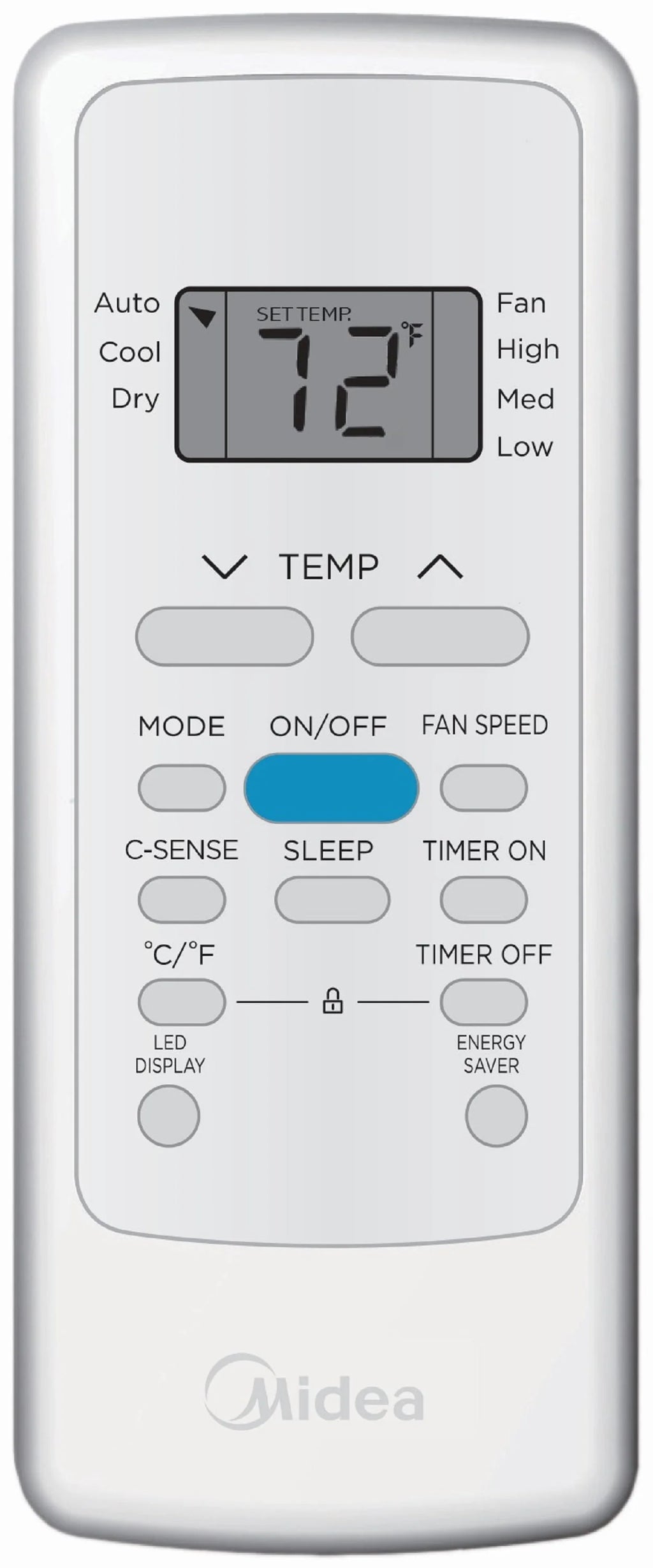 5,000 BTU White Window Air Conditioner with Remote C5151