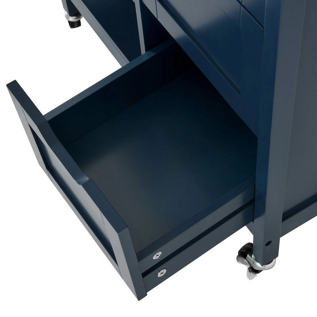 3 Tier Rolling Kitchen Island Cart with Storage W552548