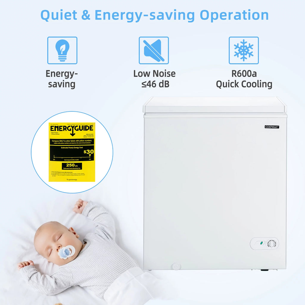 5.2 Cu.ft Chest Freezer with 3 Baskets M436