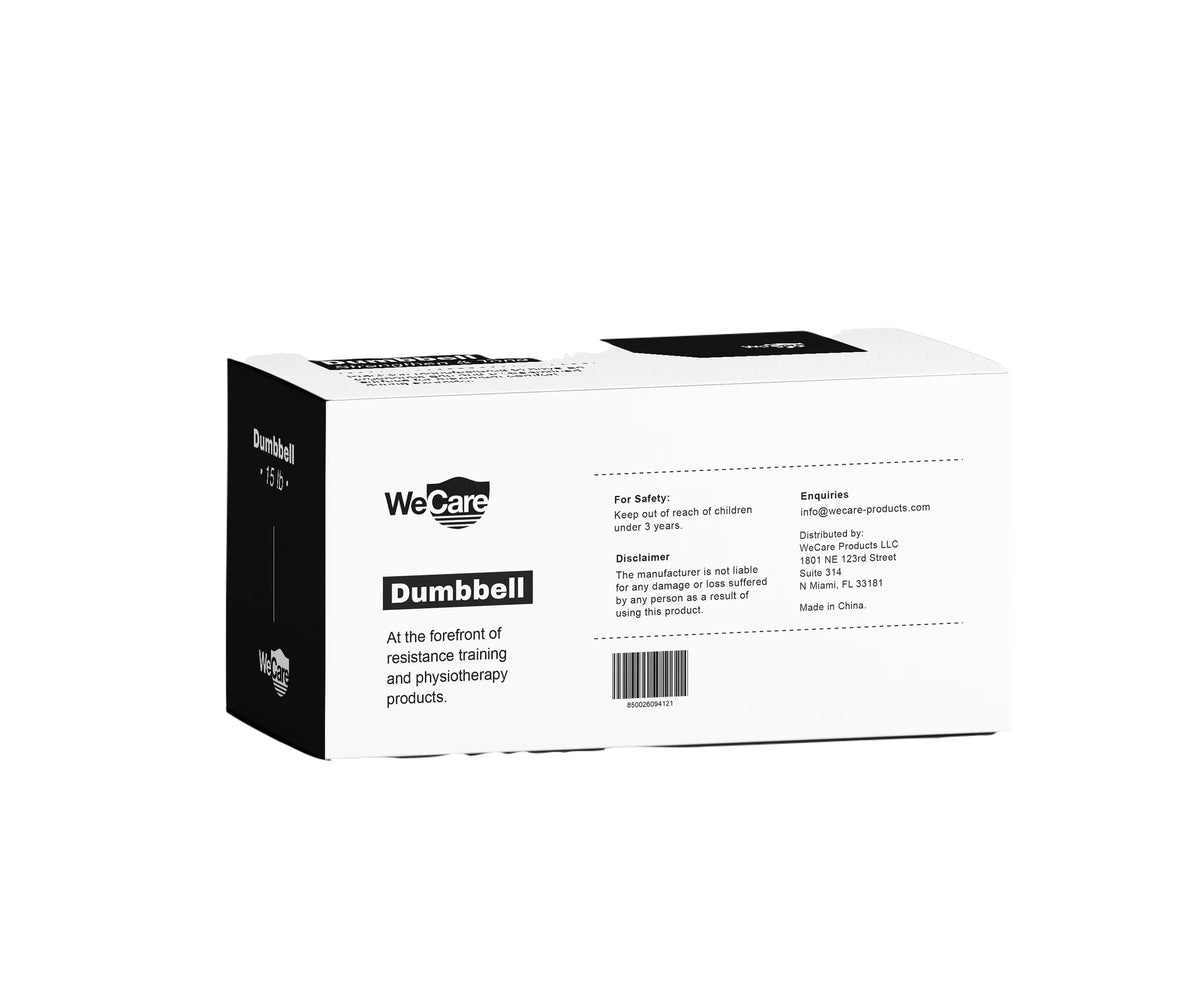 15lb Neoprene Dumbbell Pair Black U8407