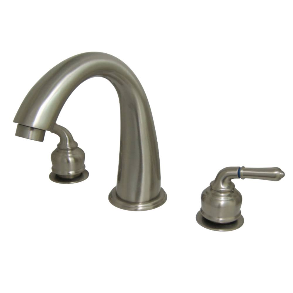Satin Nickel Two Handle Roman Tub Filler R18698