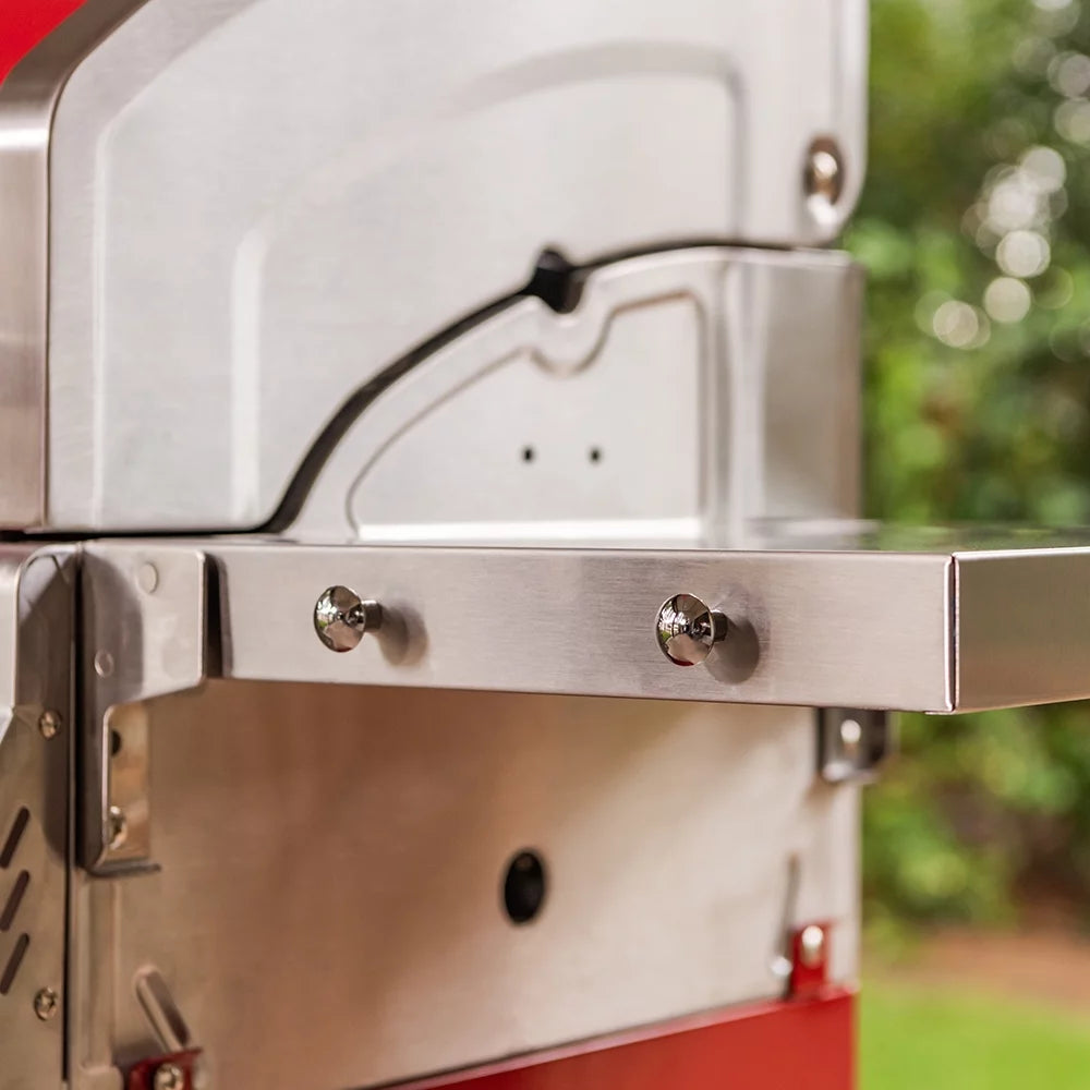 2-Burner Propane Gas Grill with 2 Foldable Shelves E11578