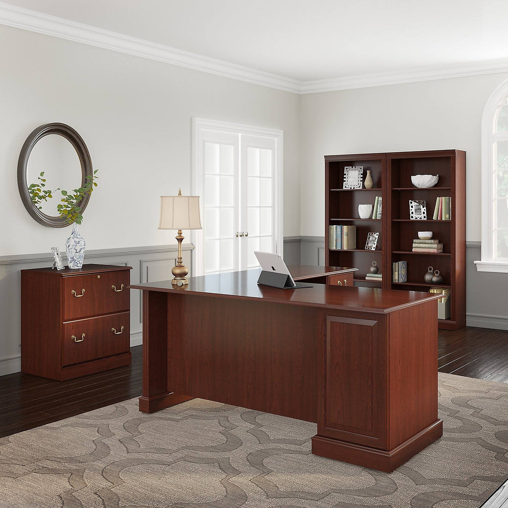 Harvest Cherry Lateral File Cabinet U3830