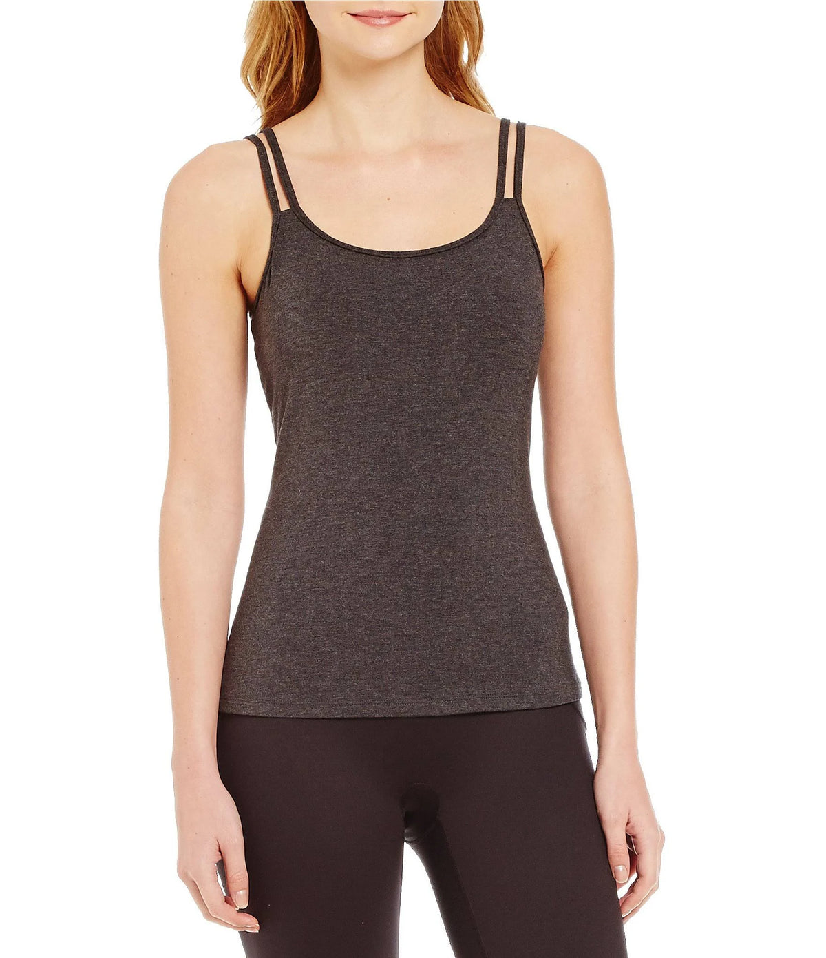 Charcoal Camisole Bra Top Y8386