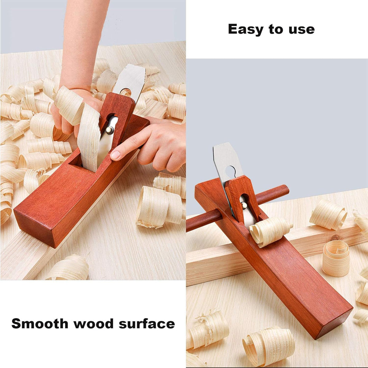 Woodworking Plane Hand Planer Wood Planer Pack of 2 G6484