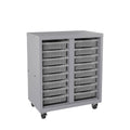 Platinum Mobile Cabinet with Clear Bins D900