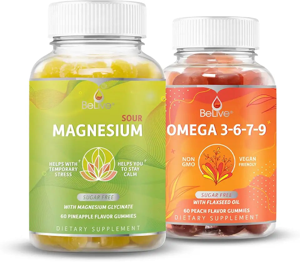 Magnesium Glycinate & Omega 3-6-7-9 Bundle R37157