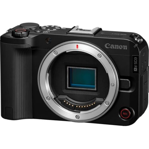 Canon EOS R50 V APS-C Mirrorless Camera Body Only Bundle with 64GB Memory Card + Camera Bag C12611