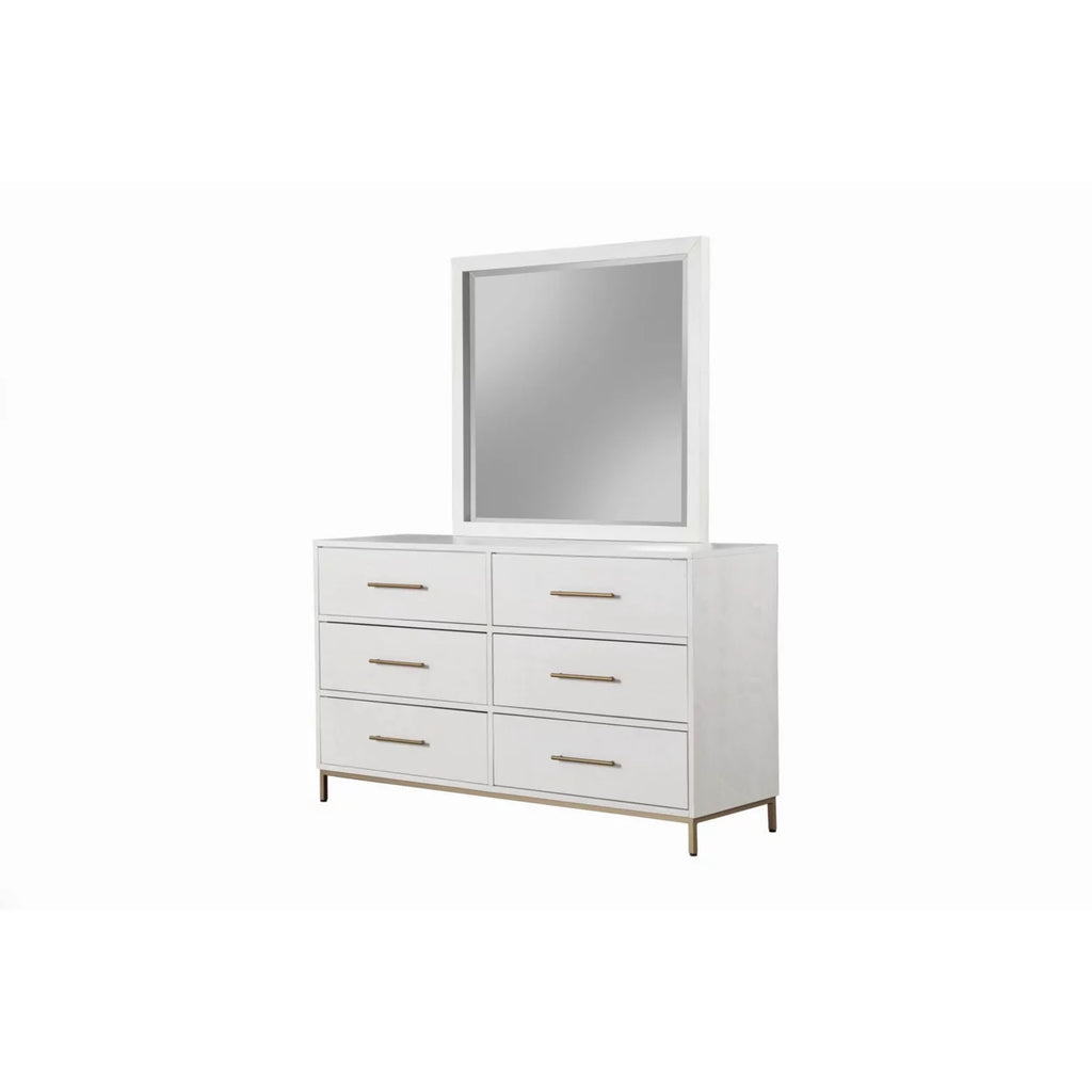 White Dresser Mirror O37193