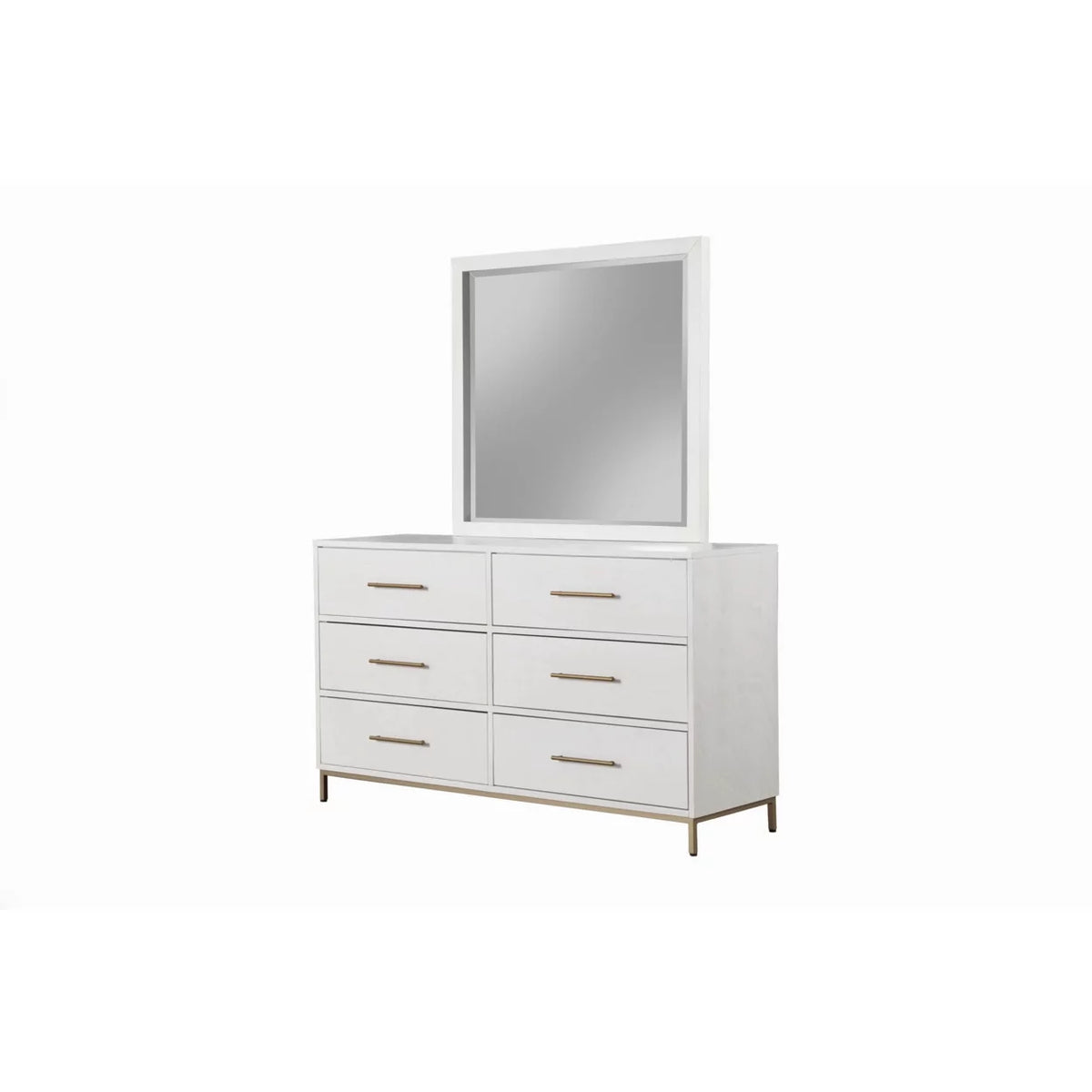White Dresser Mirror O37193