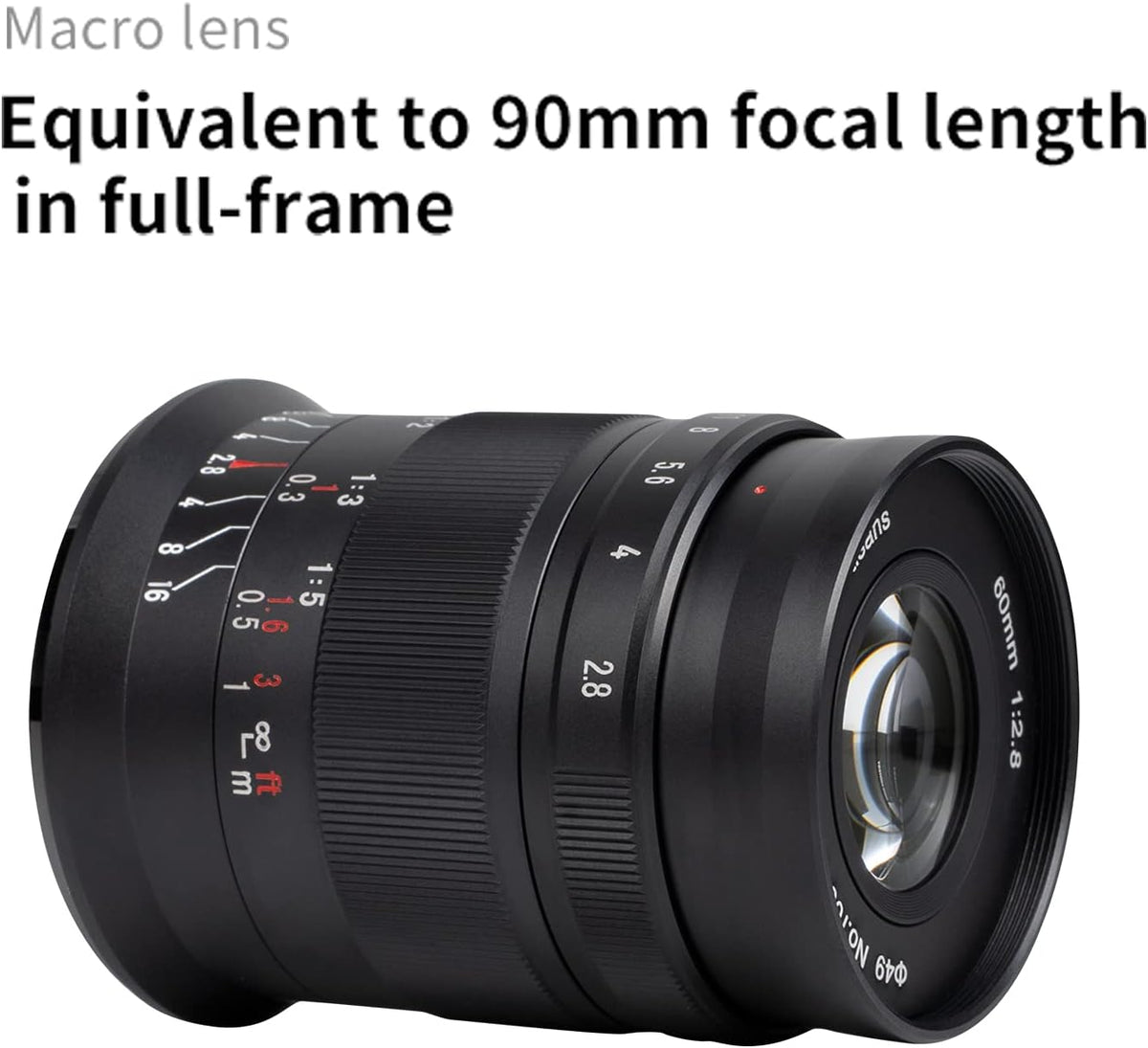 60mm F2.8 II Manual Focus APS-C Macro Lens Q82795