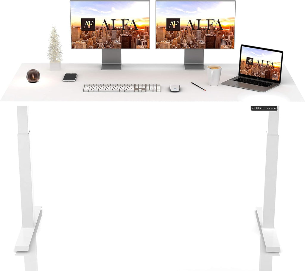 Electric Standing Desk with 4 Pre-Set Memory W56510