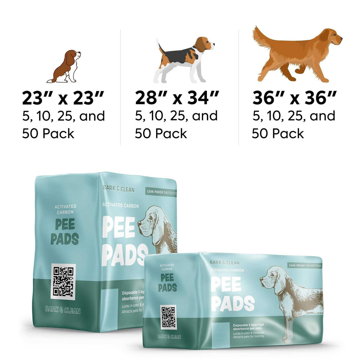 Dog and Puppy Pee Pads Leak-Proof Z260