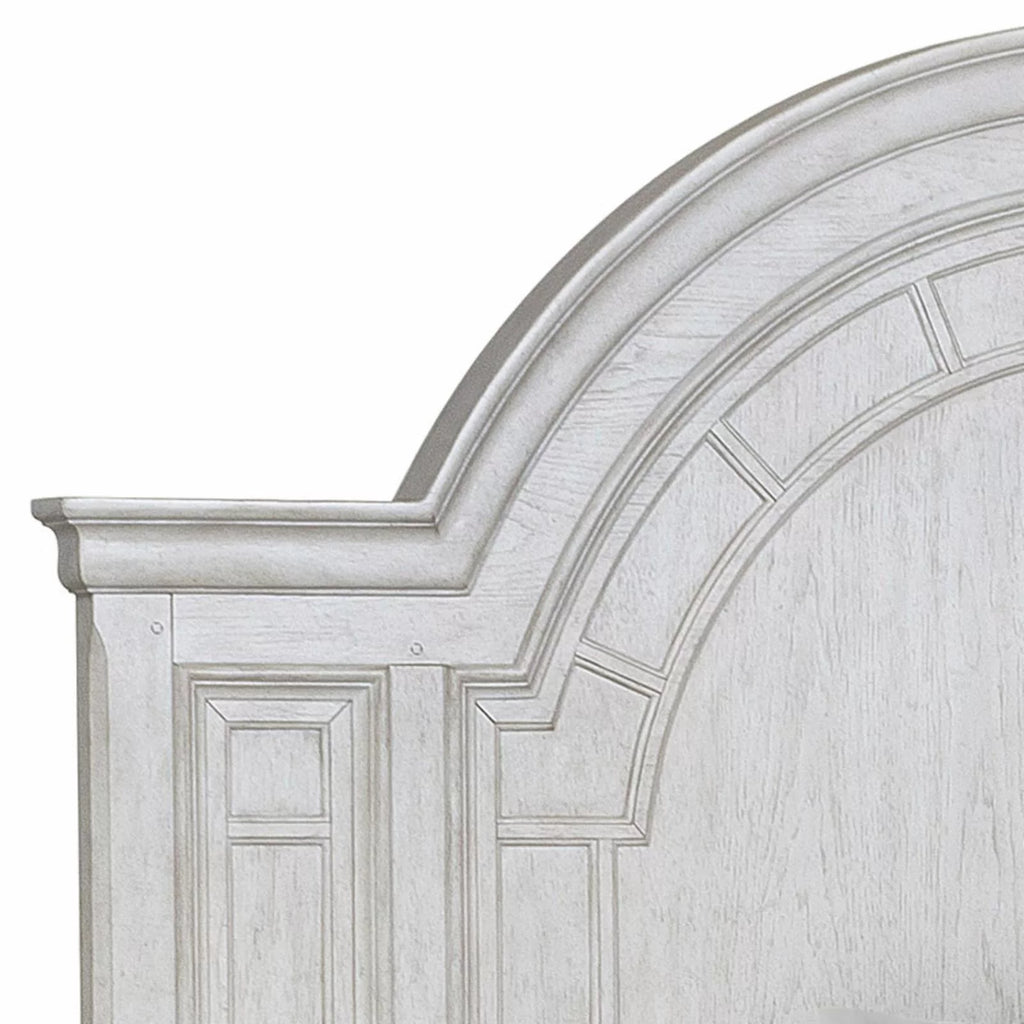 Queen Wood Panel Bed Q5225