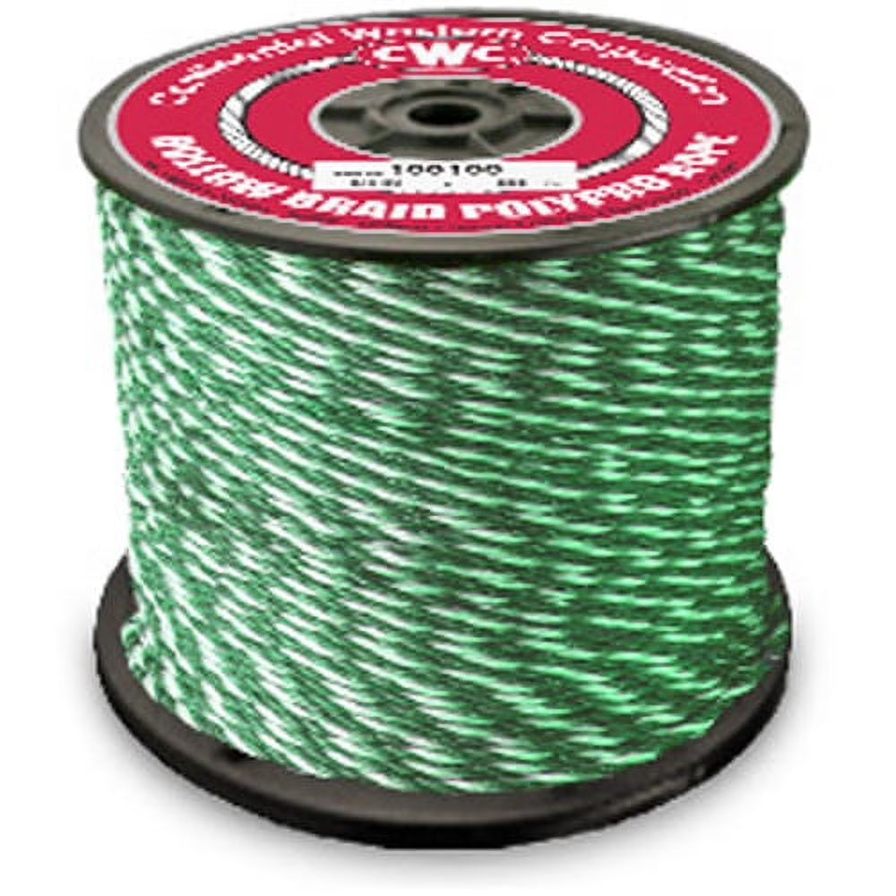 Green Polypropylene Rope 1/4" x 1000 ft. Z2281