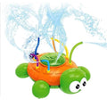 Sprinkler Toy for Kids Water Splash Play Spinning Spray Turtle Outdoor Toy P585030
