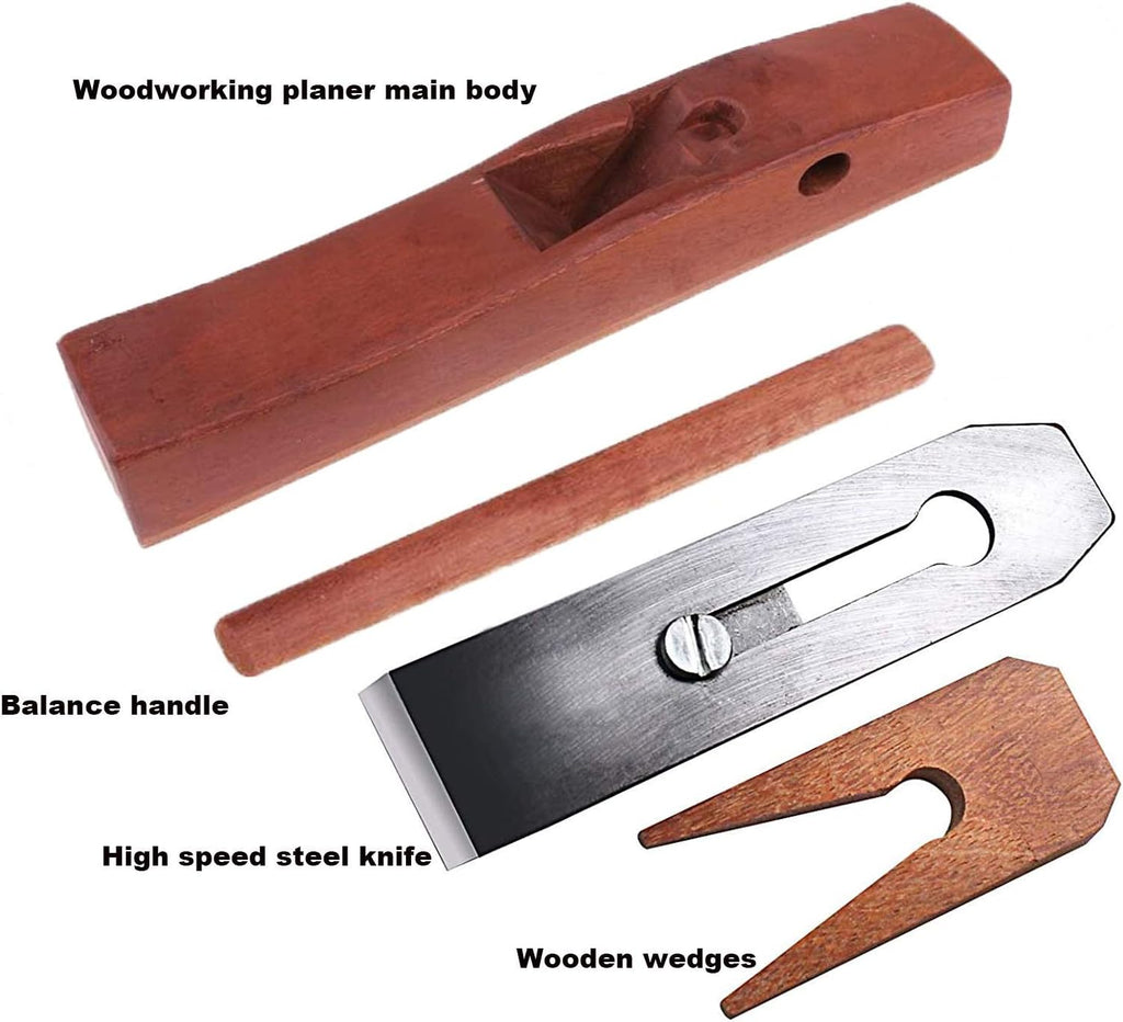 Woodworking Plane Hand Planer Wood Planer Pack of 2 G6484