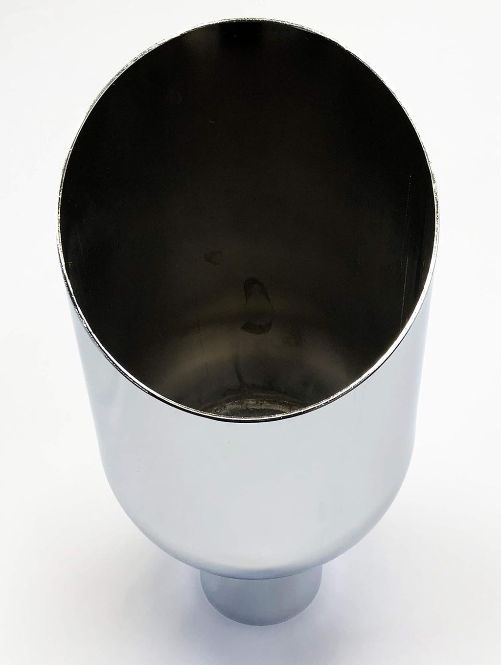 Chrome Slant Exhaust Tip 2.50" Inlet 6.00" Outlet 18.00" Long N792957