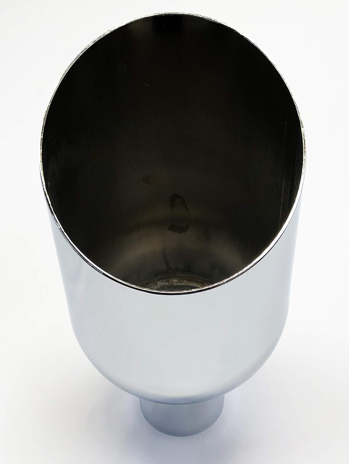 Chrome Slant Exhaust Tip 2.50" Inlet 6.00" Outlet 18.00" Long N792957