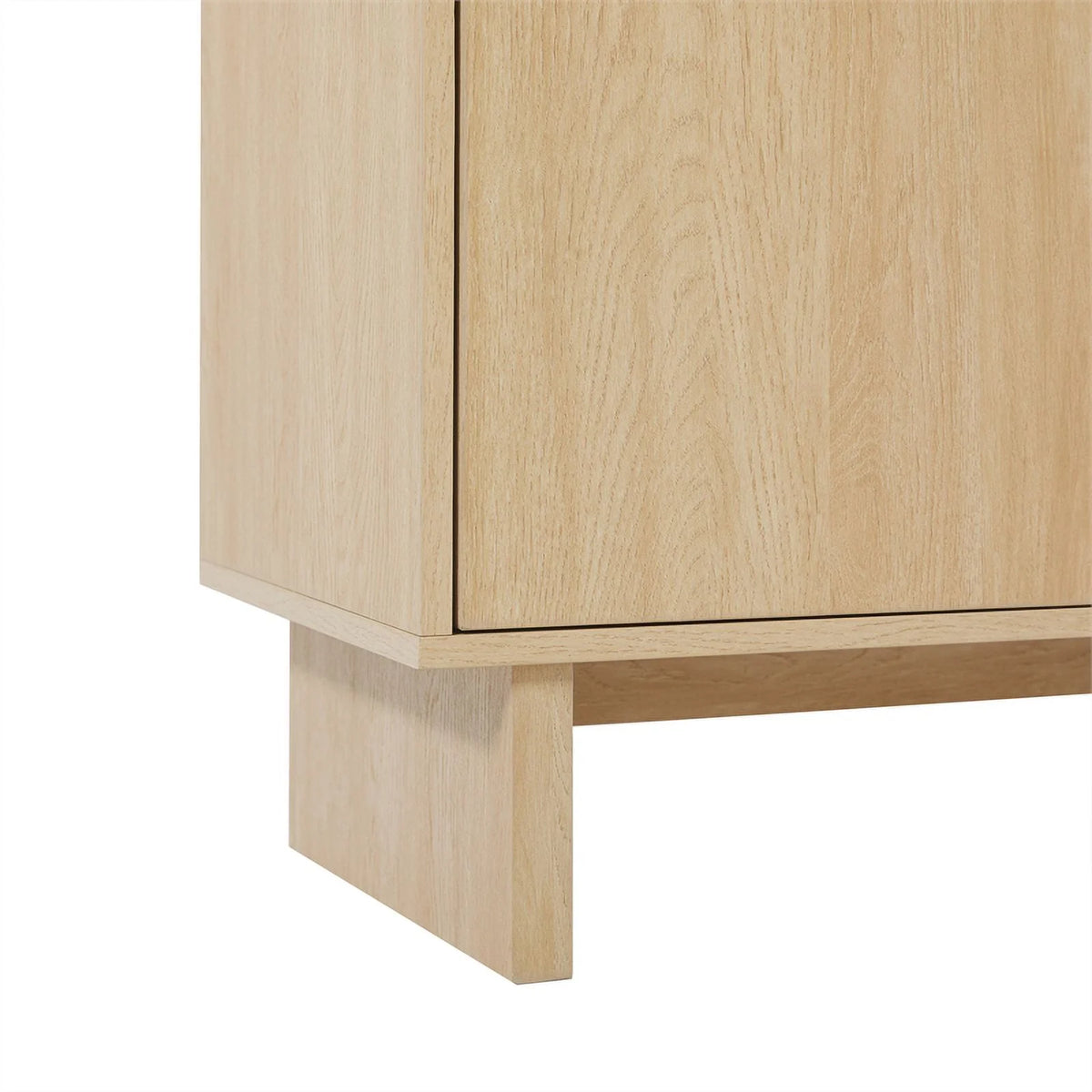 63" Coastal Oak 2-Door 2-Drawer Wood Sideboard T995