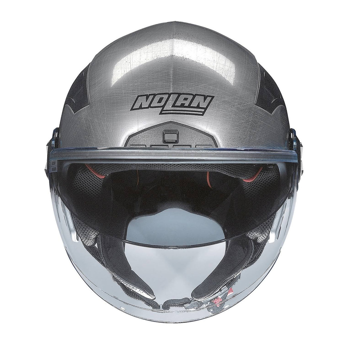 Scratched Chrome Helmet Size L F2158