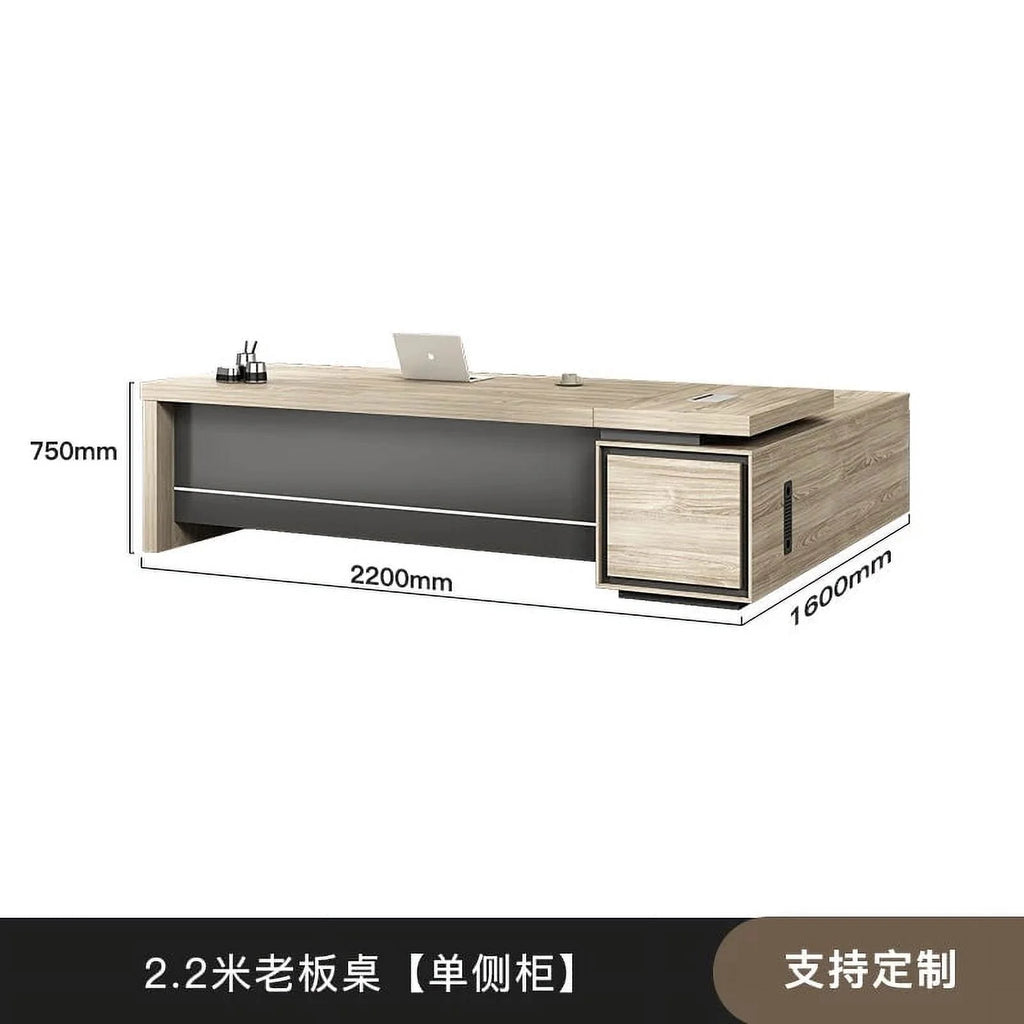 Executive Office Desk with Drawers Y45530