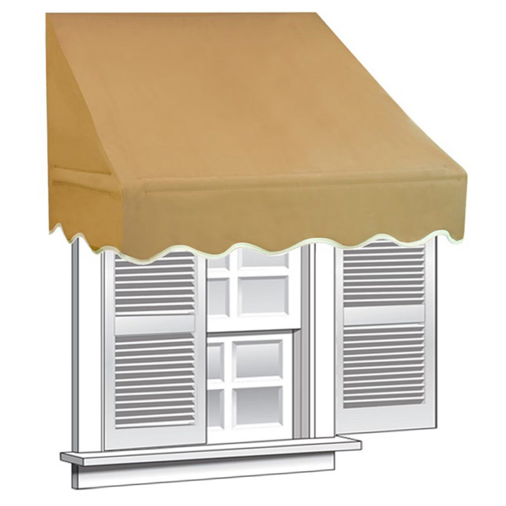 Sand Color Window Awning Door Canopy Q24676