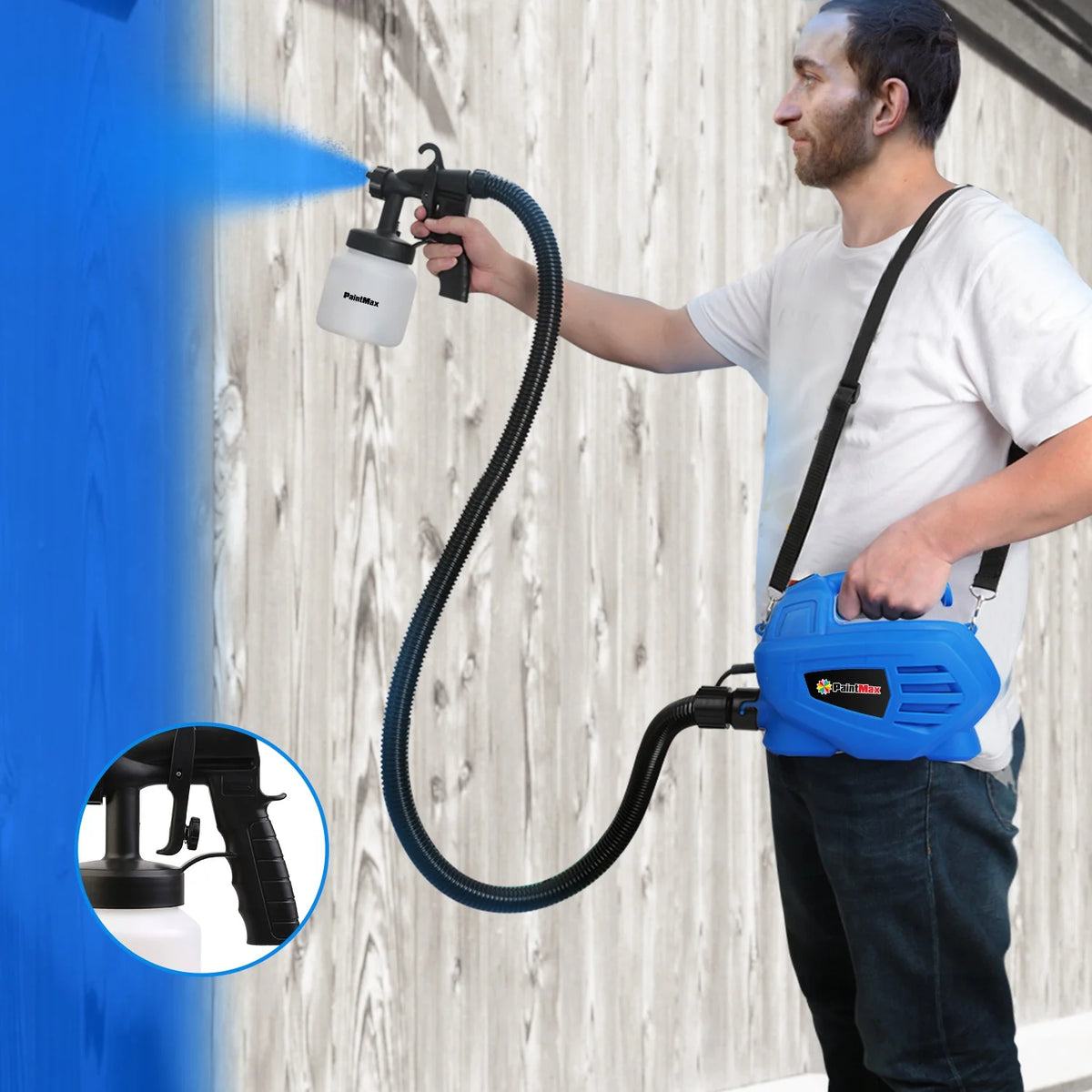 800W Electric Paint Sprayer with 3 Patterns Y338