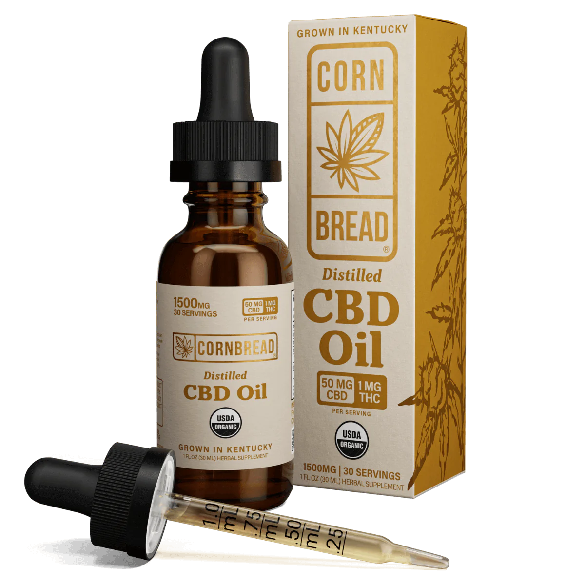 USDA Organic CBD Oil W8705