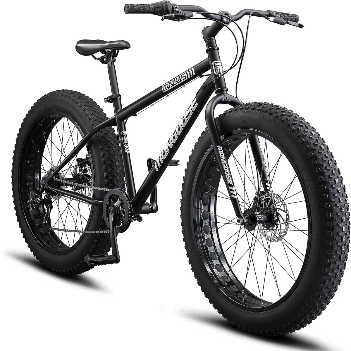 26-Inch 7-Speed Steel Frame Fat Tire Mountain Bike N3231