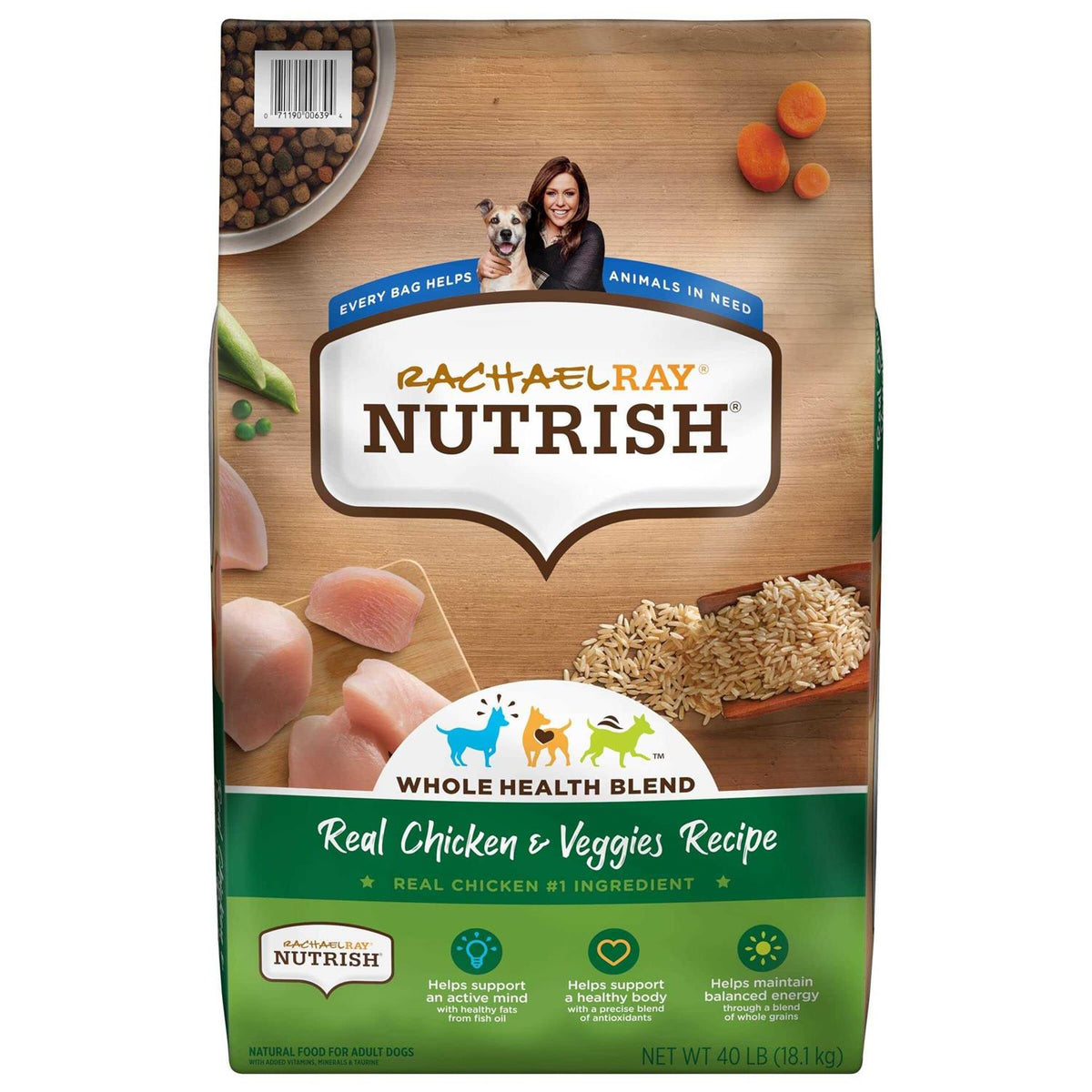 Dry Dog Food Real Chicken & Veggies Recipe R24201
