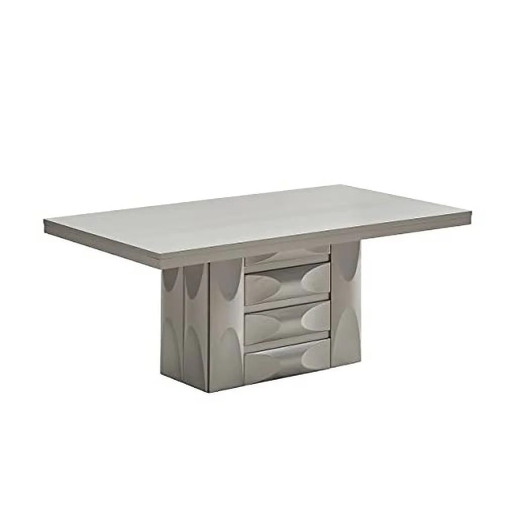 8-Piece Pedestal Wood Dining Set Q167106