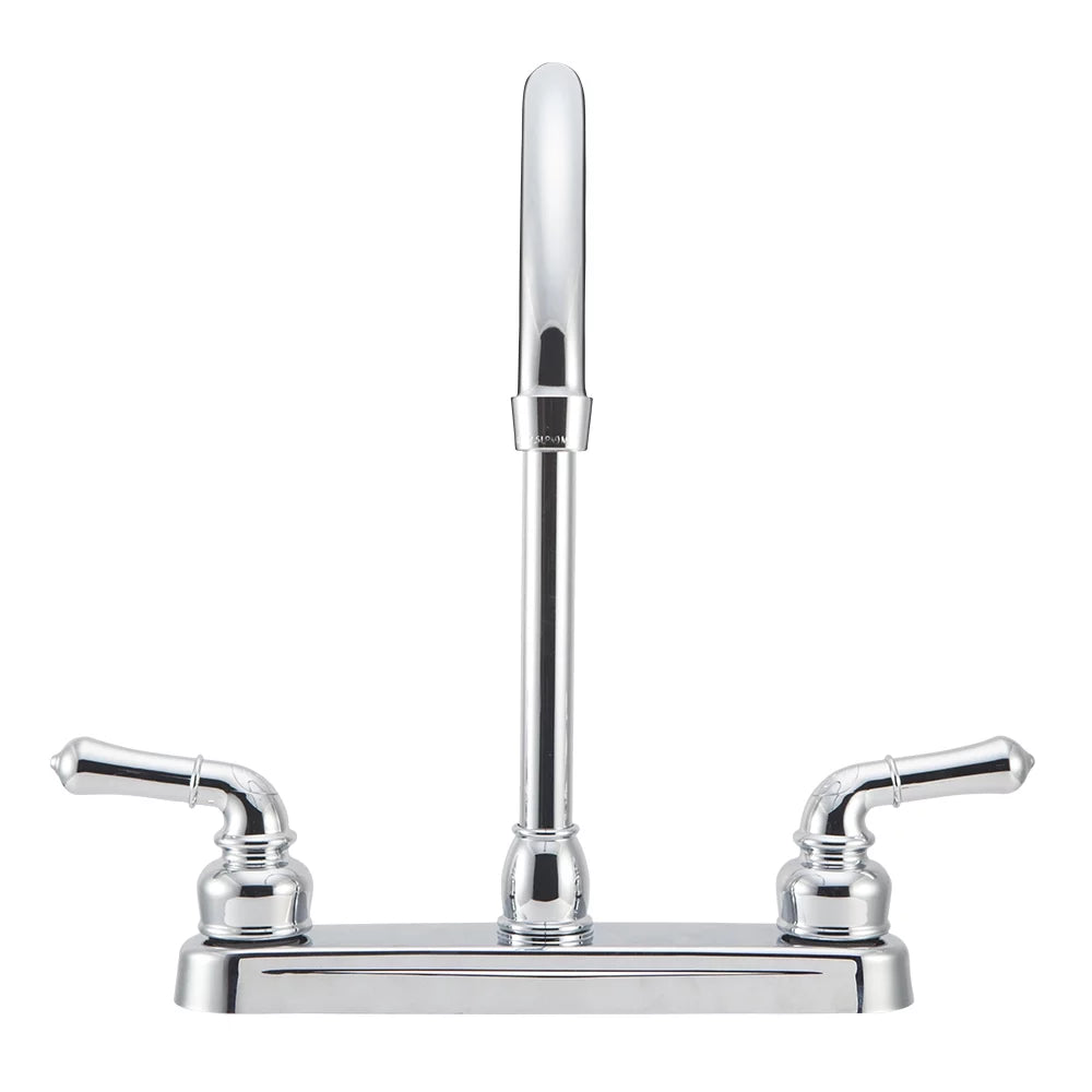 Chrome Polished J-Spout RV Kitchen Faucet J944741