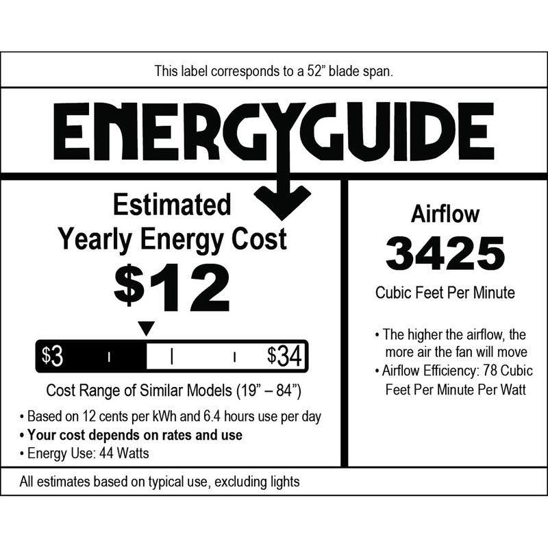 Torsion 52x22 Ceiling Fan F67425