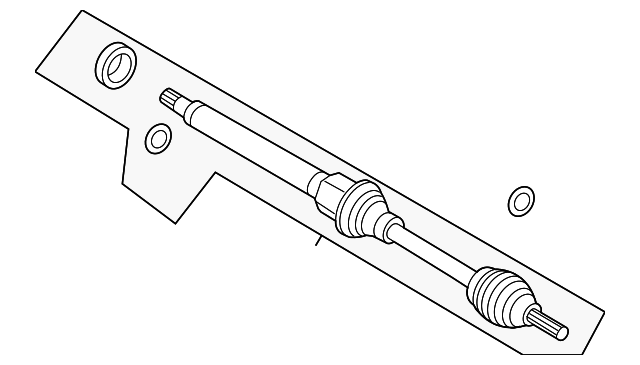 Front Axle Shaft C838