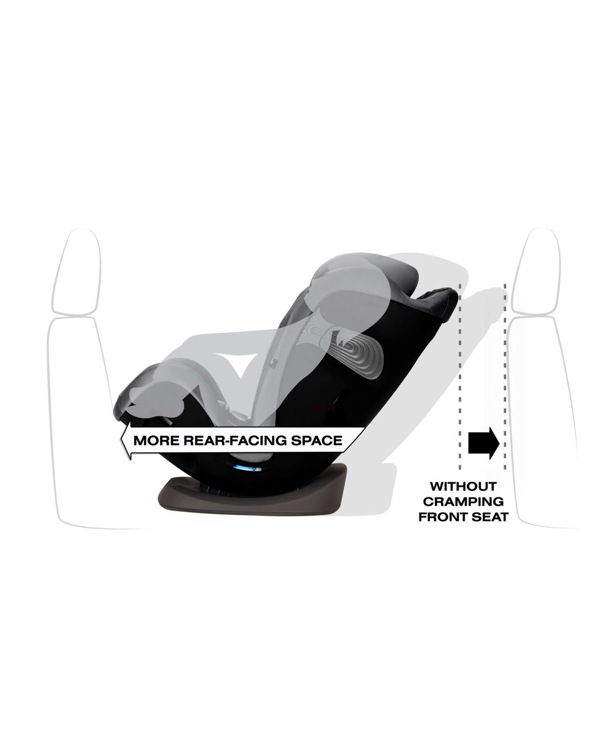 All-in-One Car Seat Manhattan Grey A2909