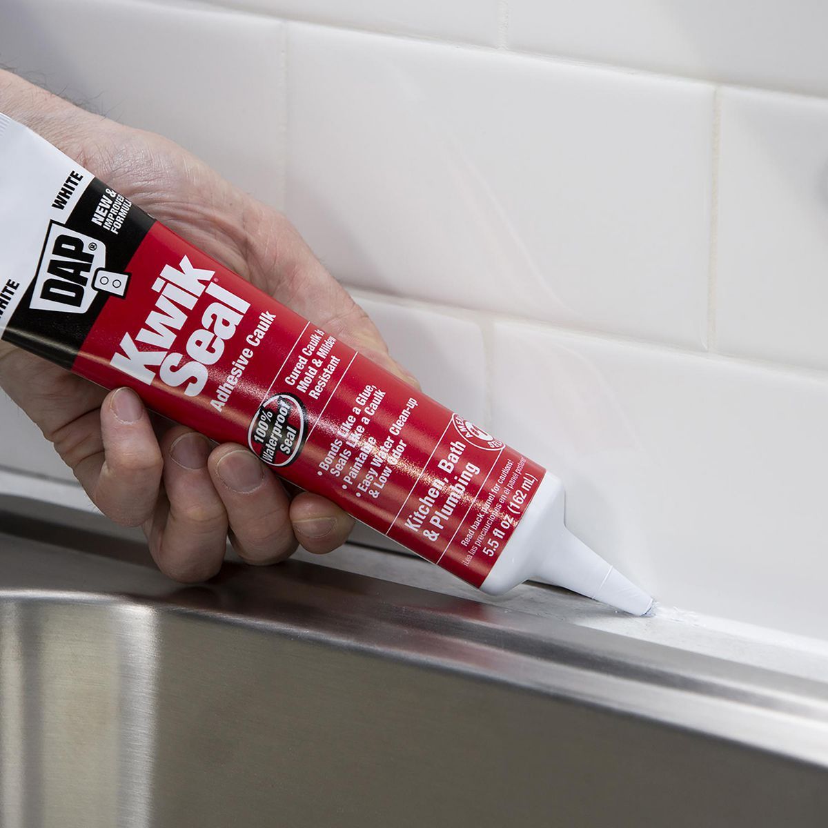 5.5 oz Tub and Tile Adhesive Caulk P4171
