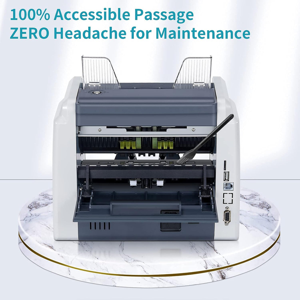 Money Counter Machine with CIS/UV/MG/IR Counterfeit Detection R631