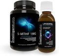 500MG Liposomal Glutathione and 1MG 5-MTHF Methylfolate Supplement S105016