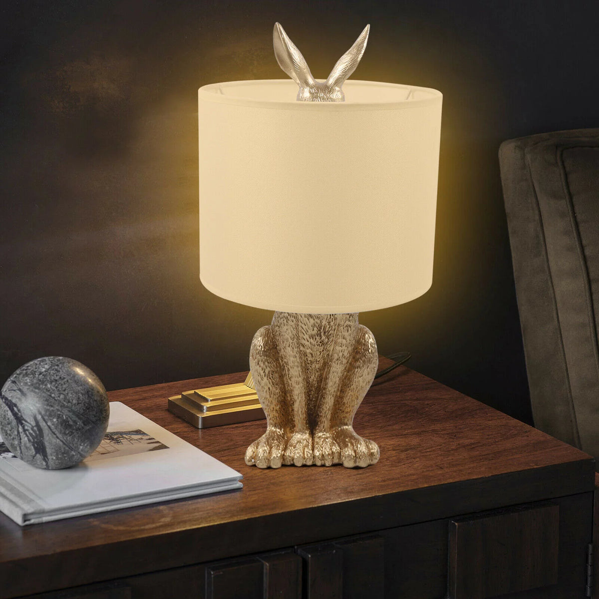 Golden Rabbit LED Table Lamp L18480