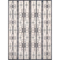 Grey Tribal Area Rug B84380