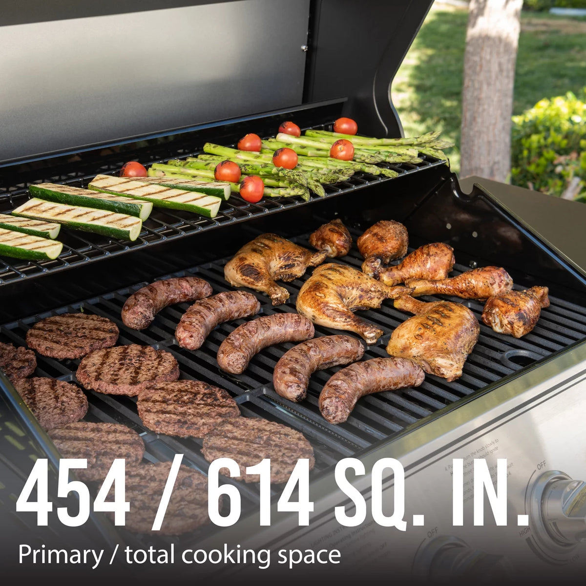 4 Burner Propane Gas Grill J3748