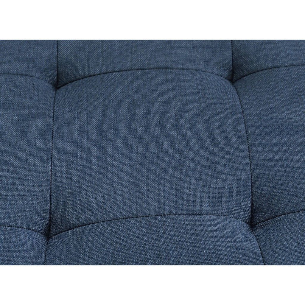 Gray Tufted Ottoman V4308