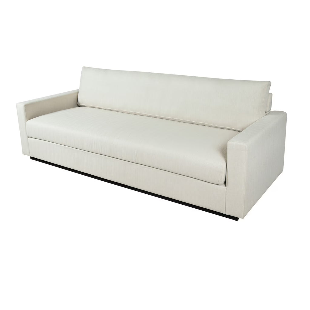White Fabric Upholstery Sofa Q103