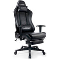 Black Heavy Duty Gaming Chair with Footrest B559107