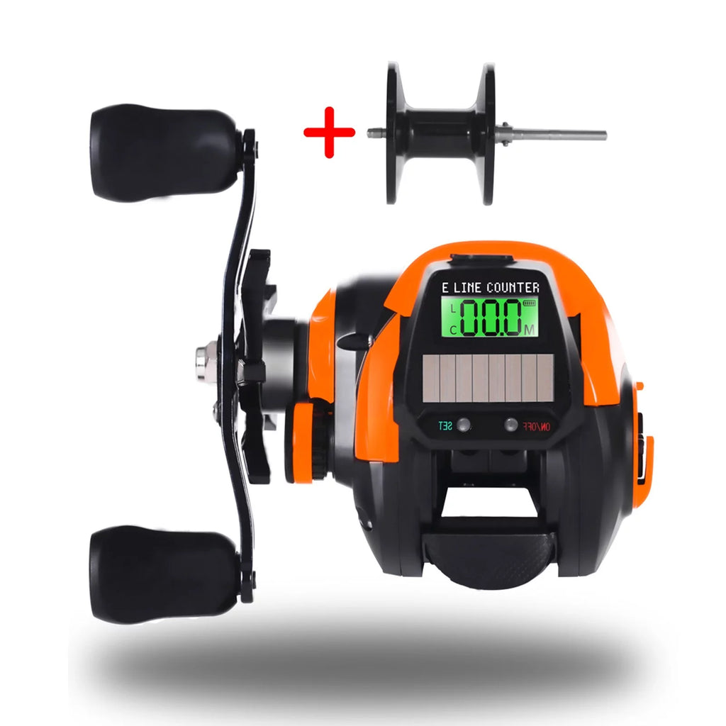 Double Spool Solar Fishing Baitcasting Reel T70829
