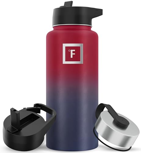Stainless Steel Double Walled Vacuum Insulated Water Bottle 32 Oz T54429