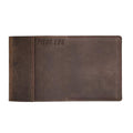 Leather Pilot Log - Dark Brown / Small W70016
